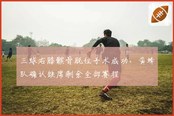 三球右膝髌骨脱位手术成功，黄蜂队确认缺席剩余全部赛程