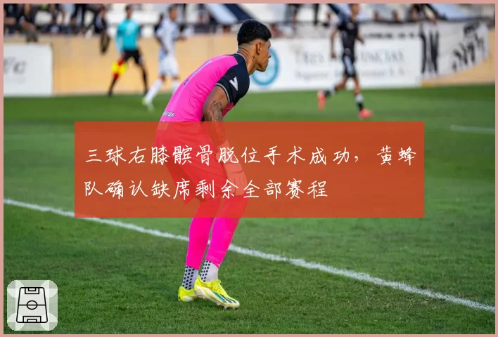 三球右膝髌骨脱位手术成功，黄蜂队确认缺席剩余全部赛程